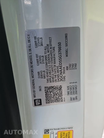 2025 Chevrolet Silverado 1500 WT Regular Cab Long Bed 1WT - miniatura 13