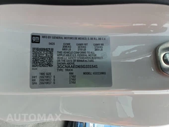 2025 Chevrolet Silverado 1500 WT Regular Cab Long Bed 1WT - miniatura 13