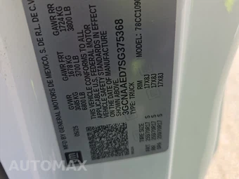 2025 Chevrolet Silverado 1500 WT Regular Cab Long Bed 1WT - miniatura 13