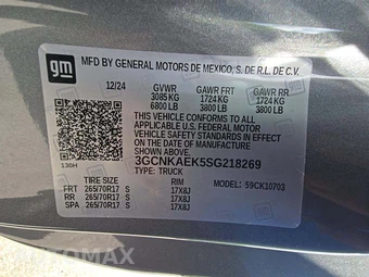 2025 Chevrolet Silverado 1500 WT Regular Cab Medium Bed 1WT - miniatura 2