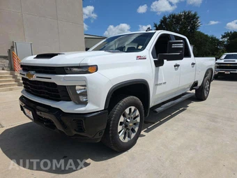 2025 Chevrolet Silverado 2500HD Custom Crew Cab Long Bed 1CX - samochód z USA z aukcji Manheim, oferta Kup Teraz w AUTOMAX
