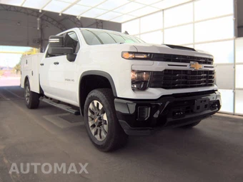 2025 Chevrolet Silverado 2500HD Custom Crew Cab Long Bed 1CX - miniatura 4