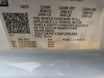 2025 Chevrolet Silverado 2500HD LTZ Crew Cab Medium Bed 1LZ - miniatura 14