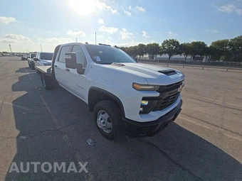 2025 Chevrolet Silverado 3500HD Cab Chassis Work Truck Crew Cab 1WT DRW - miniatura 3