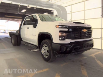 2025 Chevrolet Silverado 3500HD Cab Chassis Work Truck Crew Cab 1WT DRW - miniatura 3