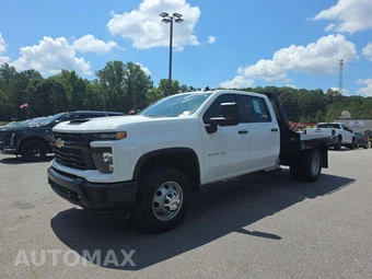 2025 Chevrolet Silverado 3500HD Cab Chassis Work Truck Crew Cab 1WT DRW - samochód z USA z aukcji Manheim, oferta Kup Teraz w AUTOMAX
