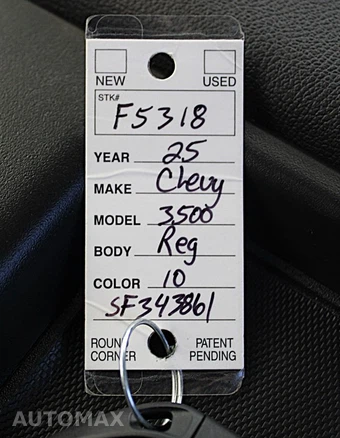 2025 Chevrolet Silverado 3500HD Cab Chassis Work Truck Regular Cab 1WT DRW - miniatura 38