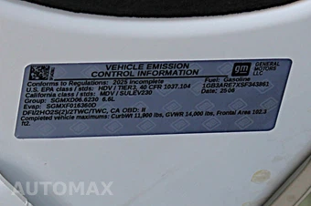 2025 Chevrolet Silverado 3500HD Cab Chassis Work Truck Regular Cab 1WT DRW - miniatura 41