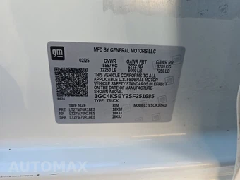 2025 Chevrolet Silverado 3500HD Work Truck Crew Cab Long Bed 1WT - miniatura 14