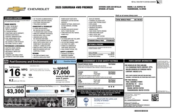 2025 Chevrolet Suburban Premier 1LZ - miniatura 43