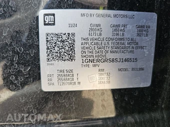 2025 Chevrolet Traverse LT 1LT - miniatura 15