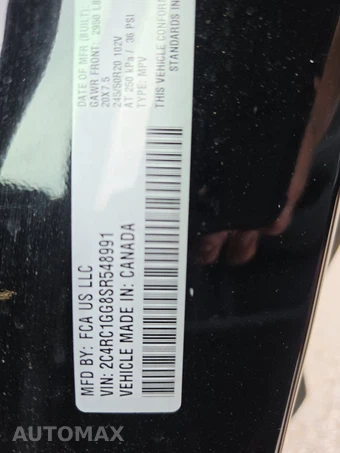 2025 Chrysler Pacifica Limited 121.6" WB - miniatura 14