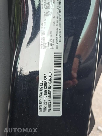 2025 Chrysler Pacifica Select 121.6" WB - miniatura 15