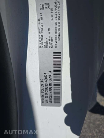 2025 Chrysler Pacifica Select 121.6" WB - miniatura 2