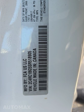 2025 Chrysler Pacifica Select 121.6" WB - miniatura 15