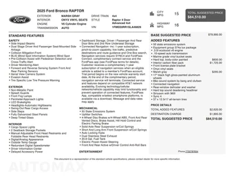 2025 Ford Bronco Raptor Advanced - miniatura 2