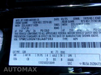 2025 Ford Escape Active - miniatura 9