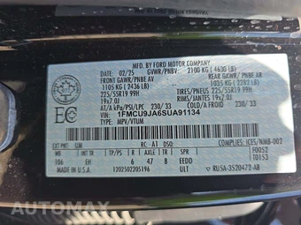2025 Ford Escape Platinum - miniatura 2
