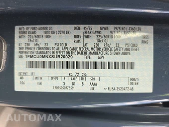 2025 Ford Escape ST-Line - miniatura 14