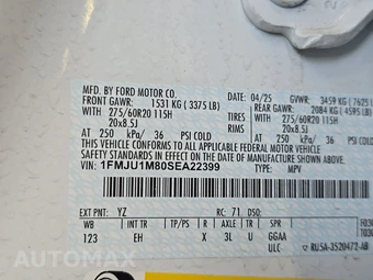 2025 Ford Expedition Platinum - miniatura 15