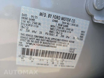 2025 Ford Explorer Active - miniatura 5