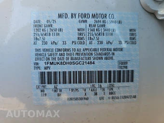 2025 Ford Explorer Active - miniatura 22
