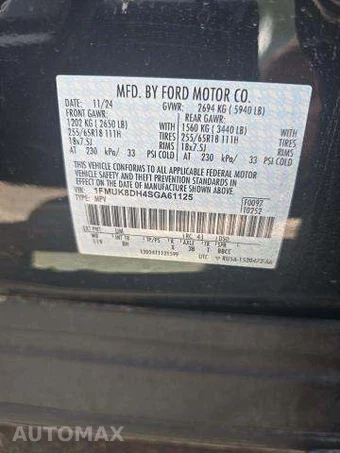 2025 Ford Explorer Active - miniatura 5