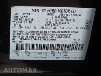 2025 Ford Explorer Active - miniatura 15
