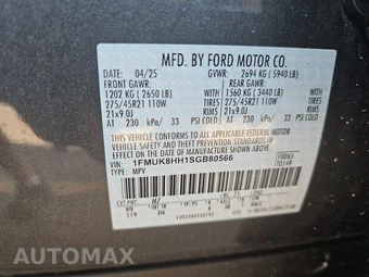 2025 Ford Explorer Platinum - miniatura 15