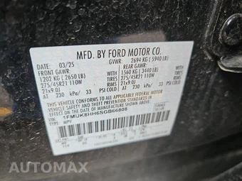 2025 Ford Explorer Platinum - miniatura 14