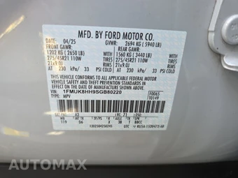 2025 Ford Explorer Platinum - miniatura 15