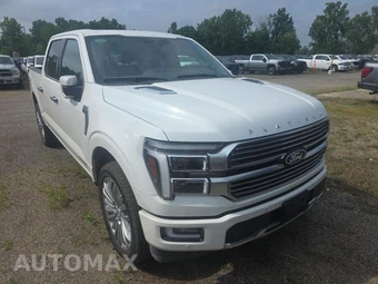 2025 Ford F-150 Hybrid Platinum Crew Cab Short Bed - miniatura 3
