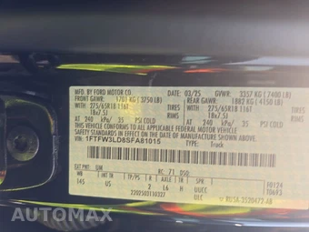 2025 Ford F-150 Hybrid XLT Crew Cab Short Bed - miniatura 14