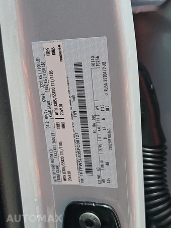 2025 Ford F-150 Lariat Crew Cab Short Bed - miniatura 14