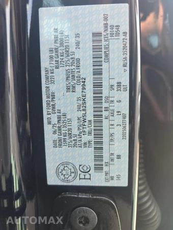 2025 Ford F-150 LARIAT Crew Cab Short Bed - miniatura 18