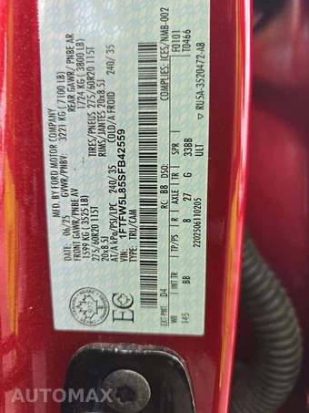 2025 Ford F-150 LARIAT Crew Cab Short Bed - miniatura 2