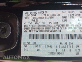2025 Ford F-150 Raptor Crew Cab Short Bed - miniatura 5