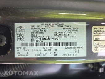 2025 Ford F-150 Tremor Crew Cab Short Bed - miniatura 14