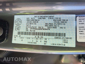 2025 Ford F-150 Tremor Crew Cab Short Bed - miniatura 2