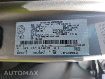 2025 Ford F-150 Tremor Crew Cab Short Bed - miniatura 14