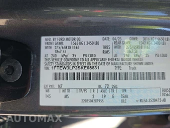 2025 Ford F-150 XLT Crew Cab Short Bed - miniatura 5