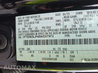 2025 Ford F-150 XLT Crew Cab Short Bed - miniatura 2