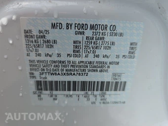 2025 Ford Maverick Hybrid XL Crew Cab Short Bed - miniatura 14