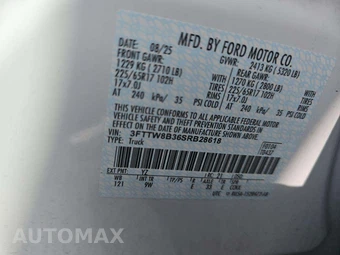 2025 Ford Maverick Hybrid XL Crew Cab Short Bed - miniatura 5