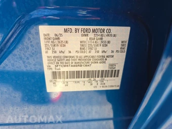 2025 Ford Maverick Lobo Crew Cab Short Bed Standard - miniatura 14