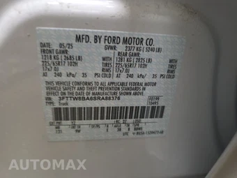 2025 Ford Maverick XL Crew Cab Short Bed - miniatura 15
