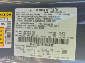 2025 Ford Mustang GT Premium Convertible – miniatura 5
