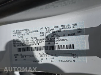 2025 Ford Ranger XLT Crew Cab Medium Bed - miniatura 14