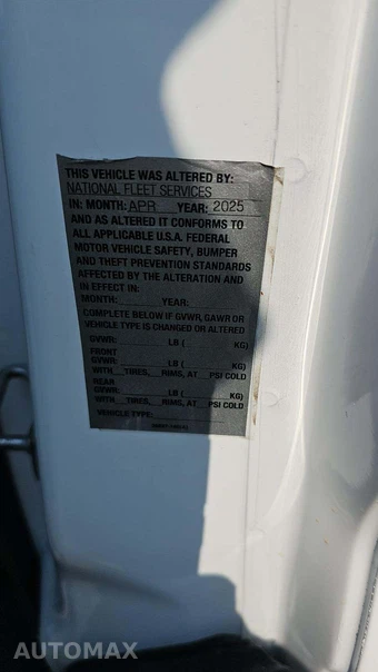 2025 Ford Transit 250 Cargo Van Low Roof 130.0" WB - miniatura 19