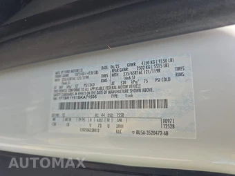 2025 Ford Transit 250 Cargo Van Low Roof 130.0" WB - miniatura 13